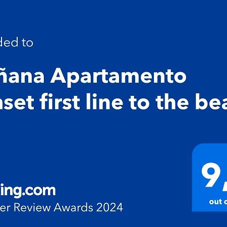 Donana Apartamento Sunset First Line To The Beach 파탈라바카 외부 사진